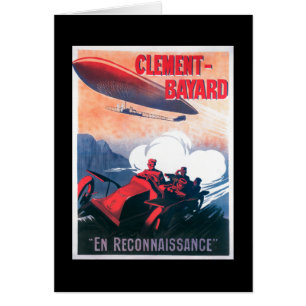 Adjudant Vincenot WWI Aéronef Affiche promotionnel