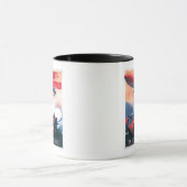 Adjudant Vincenot WWI Airship Promotional Poster Mok (Midden)