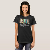 Adjunct-assistent geneeskundige assistent t-shirt (Voorkant volledig)