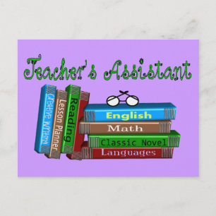 Adjunct-docent: "Stack of Books" Briefkaart