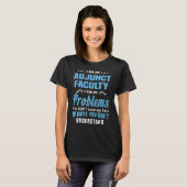 Adjunct Faculty T-shirt (Voorkant volledig)