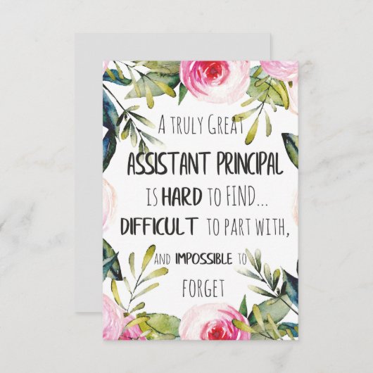 Adjunct-hoofdaanklager Dank de secretaris (Voorkant / Achterkant)