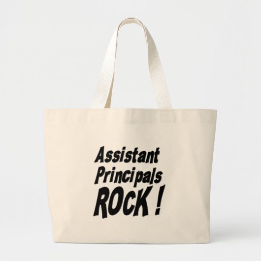Adjunct-hoofden Rock! canvas tas (Voorkant)