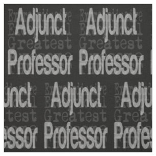 Adjunct-professor Extraordinaire Stof