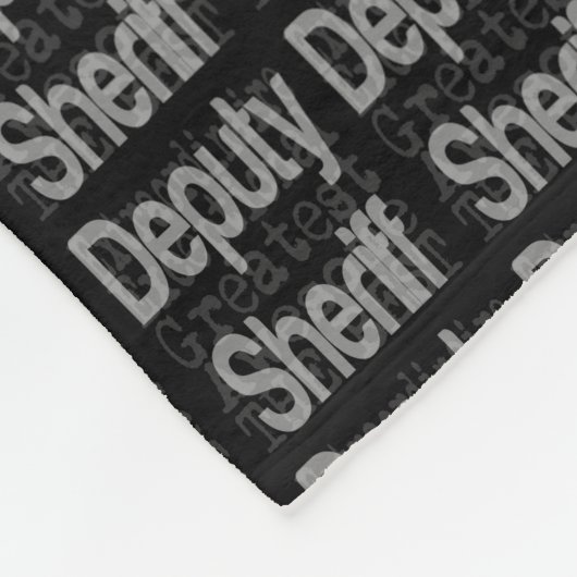 Adjunct-sheriff Extraordinaire Fleece Deken (Hoek)