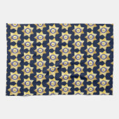 Adjunct-sheriff Gold Star Badge Theedoek (Horizontaal)