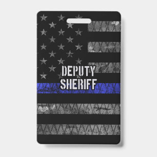 Adjunct-sheriff in nood vlag badge