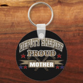 Adjunct-sheriff Proud moeder Sleutelhanger (Voorkant)