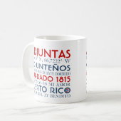 Adjuntas, Puerto Rico Koffiemok (Voorkant links)