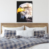 Adler Eagle Canvas Print (Insitu (Slaapkamer))