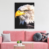 Adler Eagle Canvas Print (Insitu (Woonkamer))