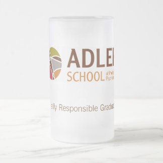 Adler School Frosted Glass Mok 2