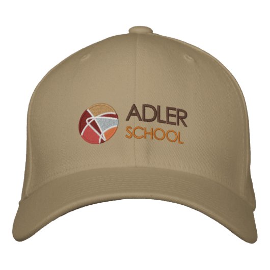 Adler School geborduurd Pet 1 (Voorkant)