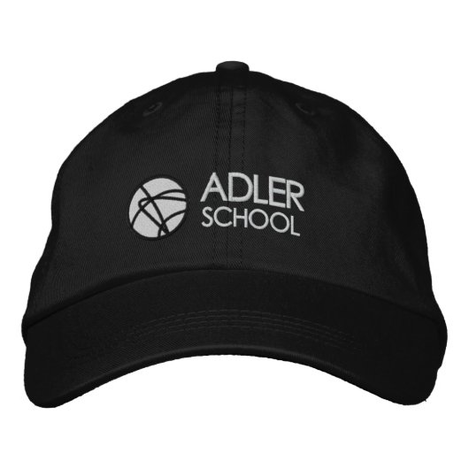 Adler School geborduurd Pet 2 (Voorkant)