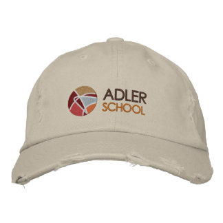 Adler School geborduurd Pet 3