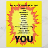 Adlib PTA Flyer (Achterkant)