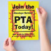Adlib PTA Flyer (Hand)