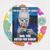 Admettez-le, vous êtes Woke & Regret It - Sticker (Design 2)