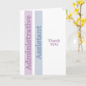 admin Assistant Administrative Professionals Day Kaart (Gele Bloem)