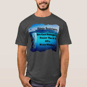 Admin Assistant Cool voldoende T-shirt