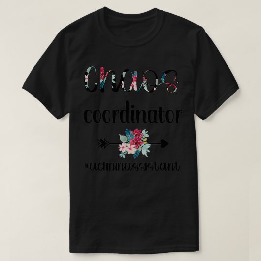 Admin Assistent Dag Administratieve Medewerker Mam T-shirt (Design voorkant)