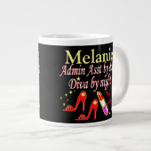ADMIN ASST DAZZLING DIVA MUG PERSONNALISÉ (Devant droit)