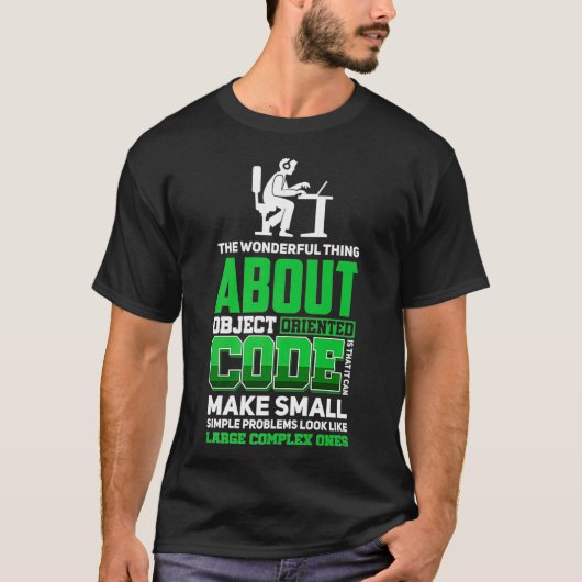 Admin Programmer Linu Binaire de Premie van de Cod T-shirt (Voorkant)