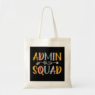 Admin Squad Administrative Professionals Day Tote Bag