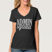 ADMIN SQUAD. T-SHIRT (Voorkant)