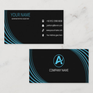 Administratief assistent visitekaartje