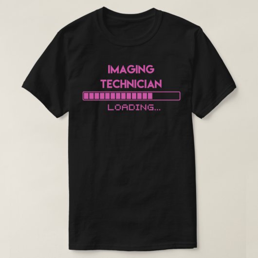 Administratieve assistent-ladingsroze t-shirt (Design voorkant)