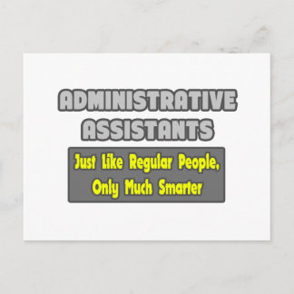 Administratieve assistenten... slimmer briefkaart