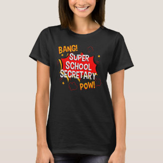Administratieve assistenten van de schoolsecretari t-shirt