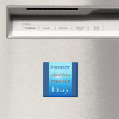 Administratieve professionals Dag Blauw Magneet (Insitu (Vaatwasser))