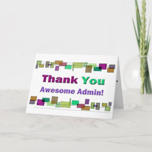 Administratieve professionals Dag Geweldige Admin Kaart