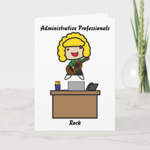 Administratieve professionals Rock Blonde Kaart