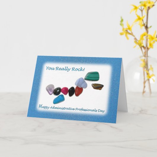 Administratieve professionals zeggen dat je echt r kaart (Gele Bloem)