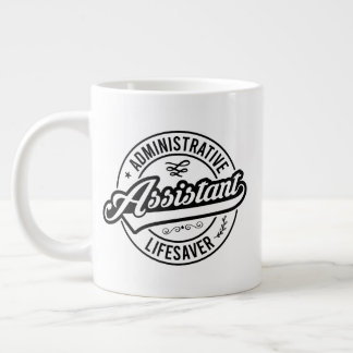 Administratieve Professionele Dag Lifesaver Extra Grote Beker