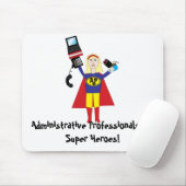 Administratieve Professionele Super Hero Mousepad Muismat (Met muis)