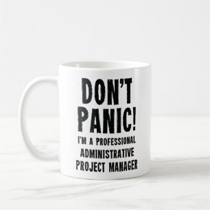 Administratieve projectmanager koffiemok