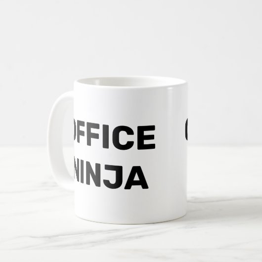 Administratieve waardering van kantoor Ninja Koffiemok (Voorkant links)