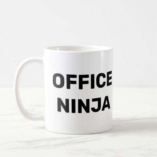 Administratieve waardering van kantoor Ninja Koffiemok (Links)