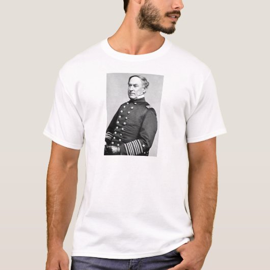 admiraal David Farragut T-shirt (Voorkant)
