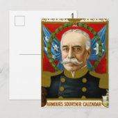 Admiraal George Dewey Briefkaart (Voorkant / Achterkant)