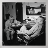 Admiraal McCain en Bull Halsey - USS New Jersey Poster (Voorkant)