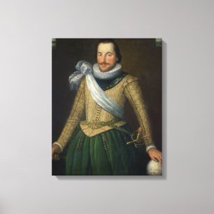 admiraal Sir Thomas Button (d.1694) Canvas Afdruk