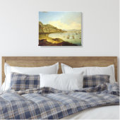 Admiraal van het Blauwplein dat aankomt bij Gibral Canvas Afdruk (Insitu (Slaapkamer))