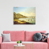 Admiraal van het Blauwplein dat aankomt bij Gibral Canvas Afdruk (Insitu (Woonkamer))