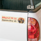 Admiraal Yi vs. Japanse marine Bumpersticker (Op Truck)