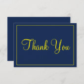 Admirable Merci bleu et jaune (Devant / Derrière)